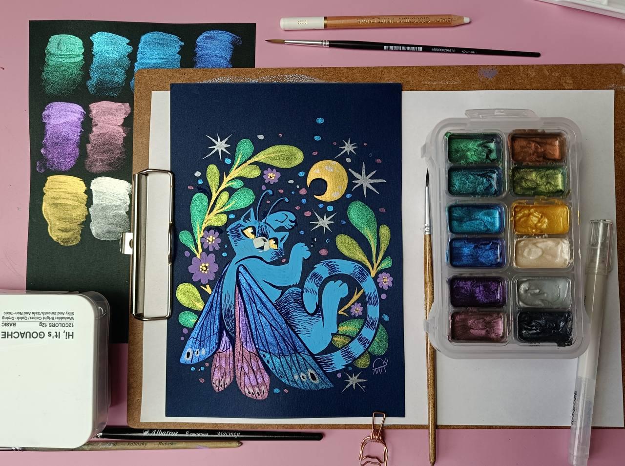 Магия переливов в руках Маши Лейдекер